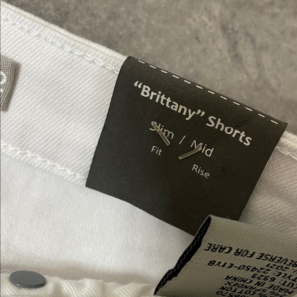 tractr Brittany Slim Mid Shorts size 12 - Picture 6 of 9